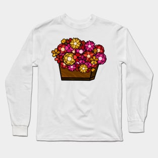 Flower Basket Long Sleeve T-Shirt